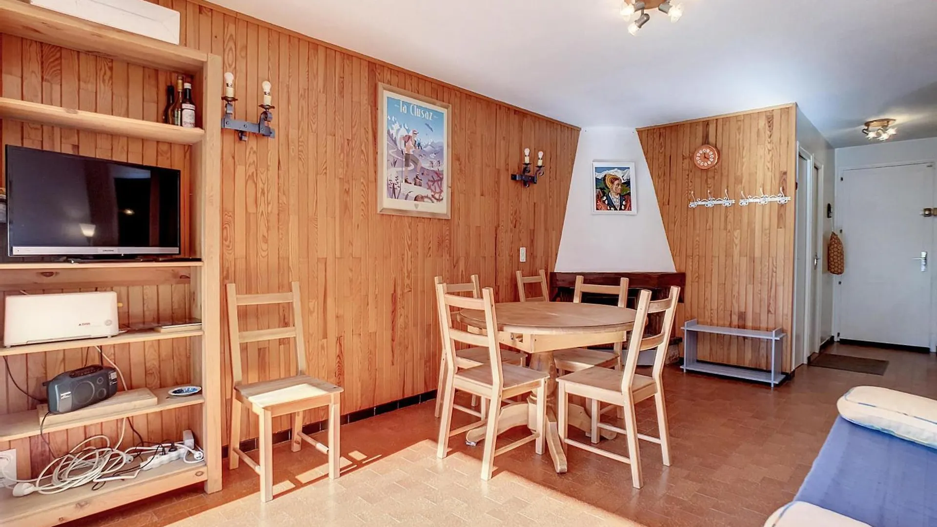 La Clusaz : Apt Cosy 5 Pers, Parking, Animaux Ok - Fr-1-818-57 Apartament